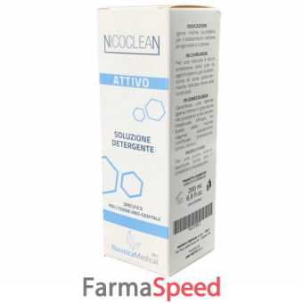 nicoclean attivo detergente liquido 200 ml