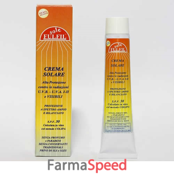 fulfil crema solare fp 30 protezione alta