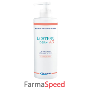 lichtena derm ad crema corpo liporestitutiva 400 ml