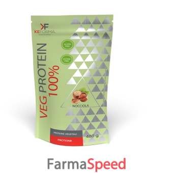 veg protein 100% nocciola 480 g