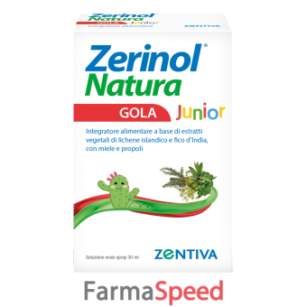 zerinol natura gola junior spray 30 ml