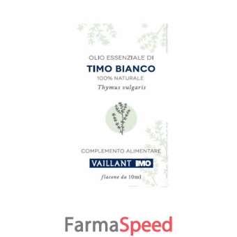 olio essenziale vaillant timo bianco 10 ml