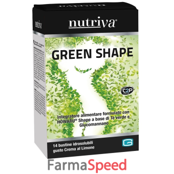 nutriva green shape 14 bustine