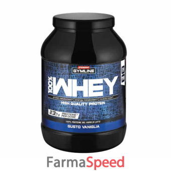 gymline 100% whey concentrate vaniglia 900 g