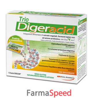 trio digeracid 12 bustine