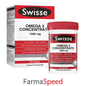 swisse omega 3 concentrato 60 capsule