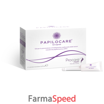 papilocare gel vaginale 21 cannule monodose x 5 ml