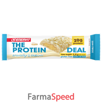 enervit protein deal bar double white 55 g