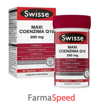 swisse maxi coenzima q10 30 capsule 1500 mg