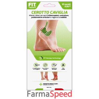 fit therapy cerotto caviglia 10 pezzi