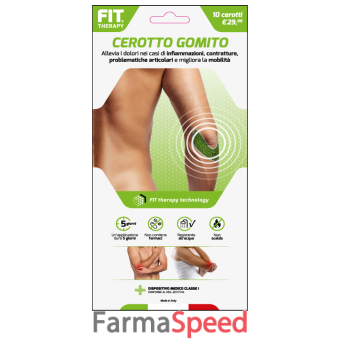 fit therapy cerotto gomito 10 pezzi