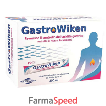 gastrowiken gel 20 bustine