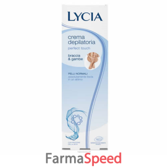 lycia crema depilatoria perfect touch braccia e gambe 150ml