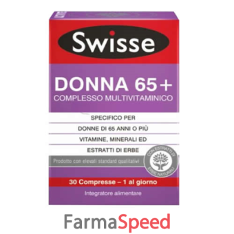 swisse donna 65+ complesso multivitaminico 30 compresse