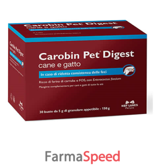 carobin pet digest granulato 30 buste