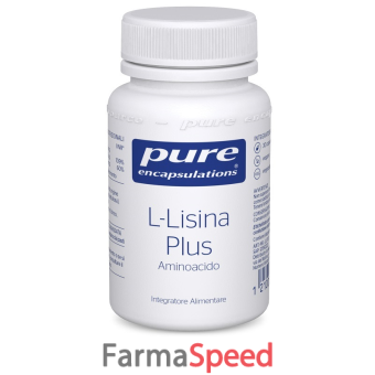 pure encapsulations l-lisina plus 30 capsule