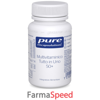 pure encapsulations multivitaminico tutto in uno 50+ 30 capsule