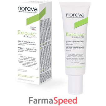 exfoliac global x-pro crema 30 ml