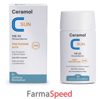 ceramol sun mineral barrier 30 50 ml