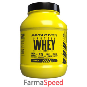 proaction fit whey protein vaniglia 900 g