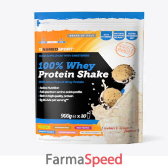 100% whey protein shake cookies & cream 900 g