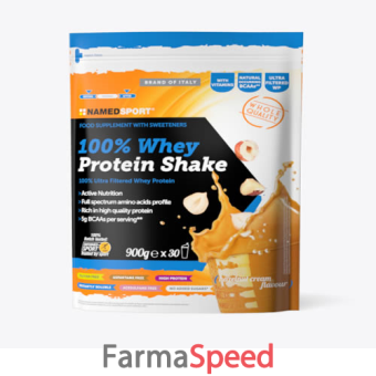 100% whey protein shake hazelnut cream 900 g