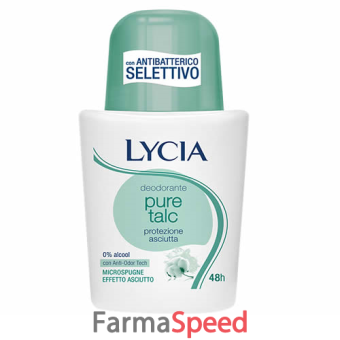 lycia pure talc roll 50ml