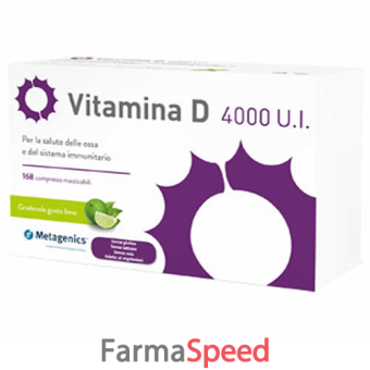 vitamina d 4000ui 168 compresse masticabili