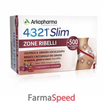 4321 slim zone ribelli 60 capsule