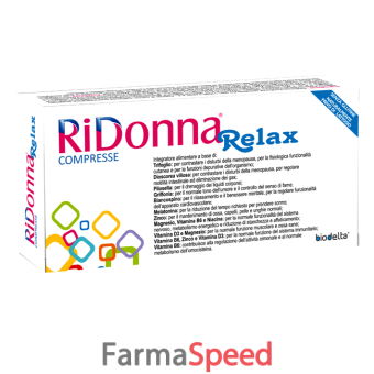 ridonna relax 30 compresse