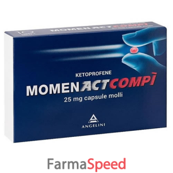 momenactcompi - 25 mg capsule molli 10 capsule in blister pvc-pvdc/al