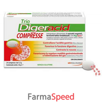 trio digeracid 24 compresse