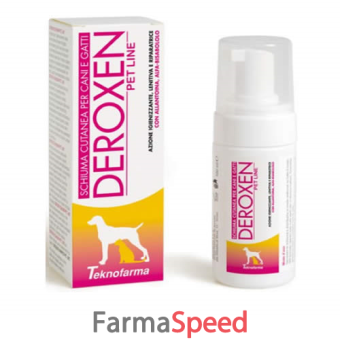 deroxen pet line schiuma 100 ml