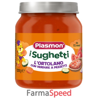 plasmon i sughetti ortolano 120 g