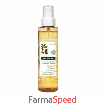 klorane olio ricco sublime cupuacu 150 ml