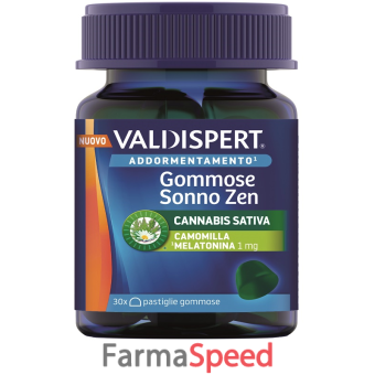 valdispert gommose sonno zen 30 gummies