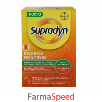 supradyn ricarica no stress 20 bustine