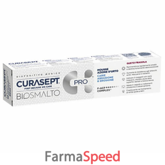 curasept biosmalto mousse carie fragola 50 ml