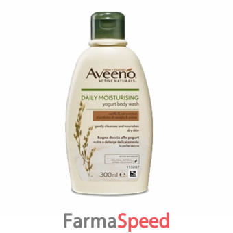 aveeno bagno doccia vaniglia & avena 300 ml