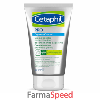 cetaphil pro dryness control crema mani barriera protettiva giorno 50 ml