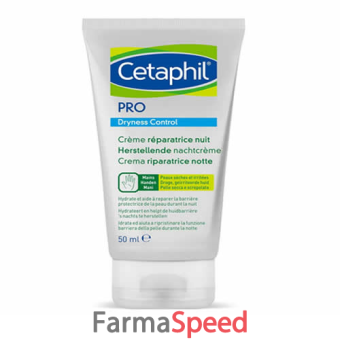 cetaphil pro dryness control crema mani riparatrice notte 50 ml