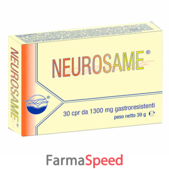 neurosame 30 compresse filmate gastroresistenti 1300 mg