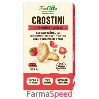 foralle crostini pomodoro e origano 100 g