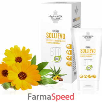 farmacia delle erbe crema sollievo aloe bio 50 ml