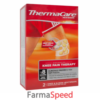 thermacare knee 8hr 2 cerotti