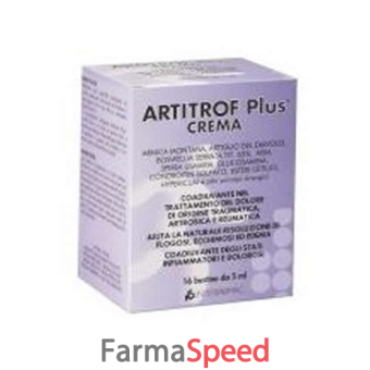 artitrof plus crema 16 bustine da 5 ml