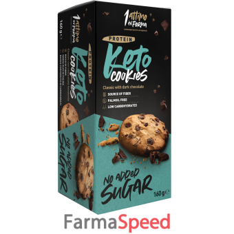 keto cookies classic dark chocolate 160 g