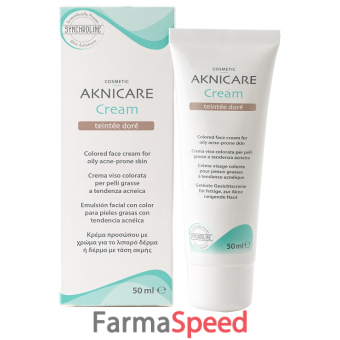 aknicare cream teintee dore' 50 ml