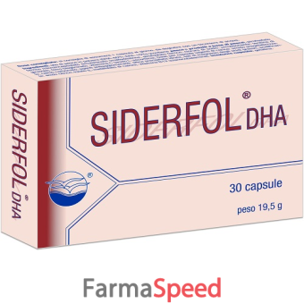 siderfol dha 30 capsule