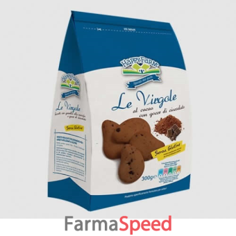 happy farm virgole gocce cioccolata e granella nocciole 200 g